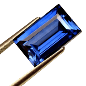 Natural Blue Sapphire Baguette AA
