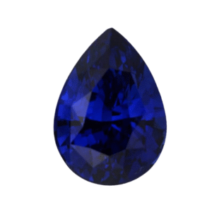 Natural Blue Sapphire Pear A