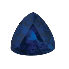 Natural Blue Sapphire Trillion AA