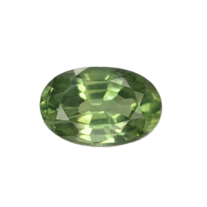 Natural Green Sapphire Oval AA