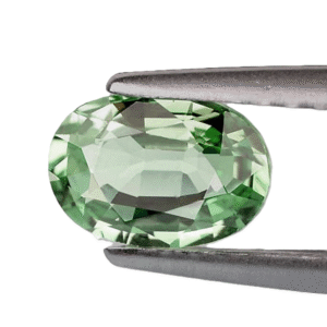 Natural Green Sapphire Oval AAA