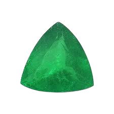 Natural Emerald Trillion AA