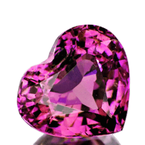 Natural Pink Sapphire Heart AAA