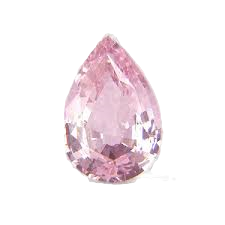Natural Pink Sapphire Pear A