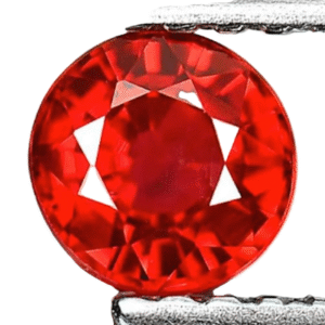 Natural Red Sapphire Round AA