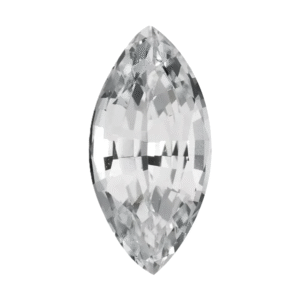 Natural White Sapphire Marquise