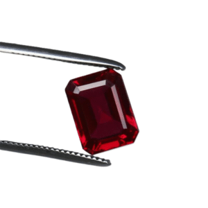 Natural Ruby Octagon AA