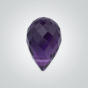 African Amethyst Briolette, Natural African Amethyst Briolette, African Amethyst Briolette meaning, African Amethyst Briolette benefits, African Amethyst Briolette gemstone