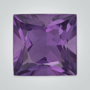 African Amethyst Square Princess AA