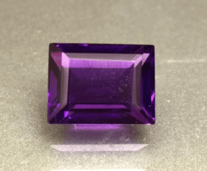 African Amethyst Baguette AA